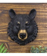 Ebros Gift The Brave Black Bear Head Wall Decor Plaque 8&quot;H Wall Decor Pl... - $35.76 CAD