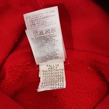 The North Face Men’s Size Large Red Cotton Blend Pullover Hoodie Sweatshirt Logo image 6
