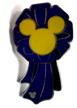 Disney Blue Ribbon Yellow Mickey Head Award 2009 Pin - £6.67 GBP