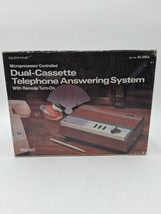 Vintage Radio Shack Dual Cassette Answering Machine Duofone TAD-311 - $1,337.64 MXN