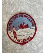 Kanes Sno Mo Beelers Snowmobiling Winter Snow Sports Patch. Finger Rd Sn... - £23.14 GBP