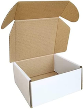 CH-BOX 50 Pack 4X4X2&#39;&#39; Small Shipping Boxes, Corrugated Cardboard Mailer... - £25.71 GBP