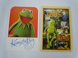 2 1983 The Art Of The Muppets Kermit The Frog Jim Henson Postcards - $7.49