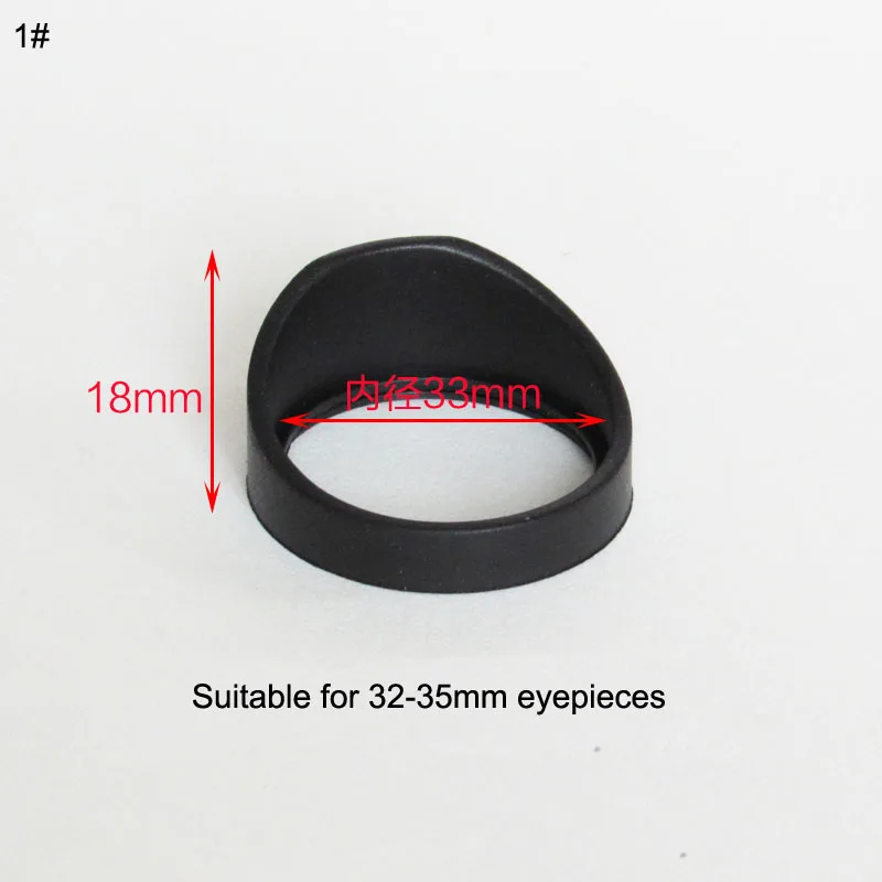 2 pcs/set 34mm Diameter Eyepiece Cover Eyeguards Eye Shields Protection Stereo M - £130.09 GBP