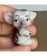 Vintage Elephant MINIATURE Figurine Anamorphic Howe Caverns Souvenir Ret... - $15.00