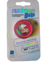 Nuckees Gels Phone Grip &amp; Stand - New - Pink Unicorn - $10.99