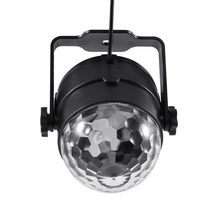 RGB Strobe LED Disco Party Lights DJ Dance Ball Light Sound Activated KTV Lamp - £15.72 GBP