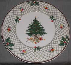 Mikasa Heritage CHRISTMAS STORY PATTERN  Large Rim Platter - $23.75