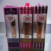 I ♡ Juicy Couture, Viva LA Juicy and I am Juicy Couture .25 oz. Spray Perfumes, - £35.84 GBP