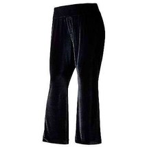 Apt.9 Womens Plus Black Tie Modern Fit Velveteen Trouser Pant Pants - £31.45 GBP