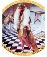 Enesco 1920s Flapper Barbie Collector Plate 7234/10,000 8.25&quot; 1995 W/Cer... - $20.24 CAD