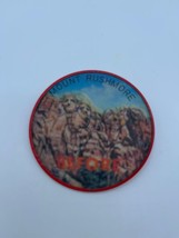 Vintage Mount Rushmore Before &amp; After Flicker Pinback made in Japan  COLLECTOR - £14.45 GBP