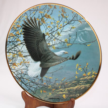 John Pitcher Seasons Of The Bald Eagle Plate Collection “Autumn In The Mountans&quot; - £12.73 GBP
