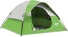 Campros Cp 3 Person Tent - Dome Tents For Camping, Waterproof Windproof - $72.95