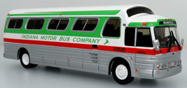 GM PD4107 Buffalo Coach Bus Indiana Motor Bus Co. 1/87 Scale Iconic Replica New - £34.89 GBP