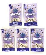 LOT OF 5  - Blue Buffalo Bursts Cat Treats Delish Liver and Beef, 2 oz Each - £10.23 GBP