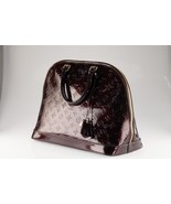 Louis Vuitton Monogram Vernis Alma GM Top Handle Bag in Burgundy Patent ... - €937,56 EUR