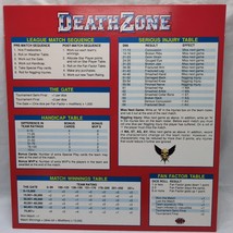 Vintage Games Workshop Death Zone Tables And Charts - €18,96 EUR