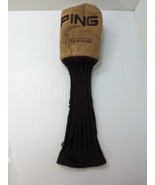 Vintage Ping IST Titanium Golf Club Driver Head Cover Sock Style  - $17.81