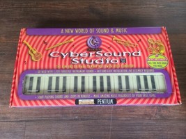 CyberSound Studio Music Maker 3.0 Plug &amp; Play Piano Midi Computer Keyboa... - $55.68