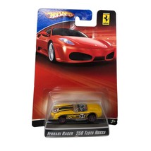 NIP Hot Wheels Ferrari Racer 250 Testa Rossa Yellow  1/64 2007 # 01 - $110.87