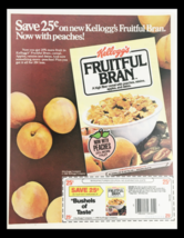 1985 Kellogg&#39;s Fruitful Bran Cereal Circular Coupon Advertisement - $18.95