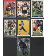 San Diego Chargers Junior Seau NFL football card lot of 7 cards incl. ro... - £5.26 GBP