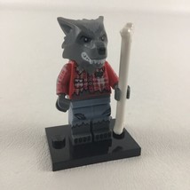 Lego Minifigs Wolf Guy Series 14 Monster Mini Action Figures Building Toy  - £15.78 GBP