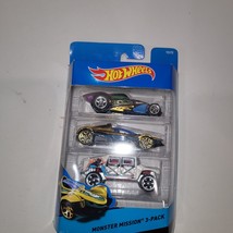 Hotwheels hot wheels monster mission 3 pack Y2172 new sealed very rare  - $27.03 CAD