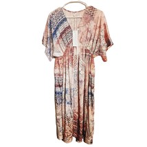 Love Kyla Blair Polysilk BOHO Chic Lightweight Midi Dress Size Small NEW - £39.31 GBP