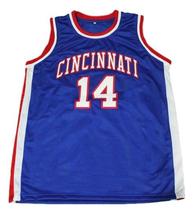 Oscar Robertson #14 Cincinnati Basketball Jersey Sewn Blue Any Size image 4