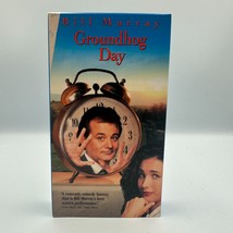 Groundhog Day VHS 1993 Bill Murray Comedy Classic Columbia Tristar - $9.55