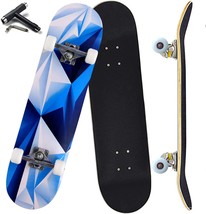 Anyfun Pro Complete Skateboards for Beginners Girls Boys Kids Youths Teens - $47.99