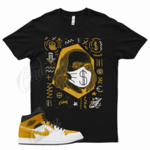 Black BF T Shirt for Air J1 1 Mid University Gold White - $25.64+