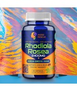 Rhodiola Rosea: 2400mg Stress Relief &amp; Mood Support, 60 Concentrated Cap... - £7.54 GBP