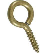 Hillman Hardware Essentials 322627 Forged Screw Eye Lag Bolt Gold, 0.307... - $11.23