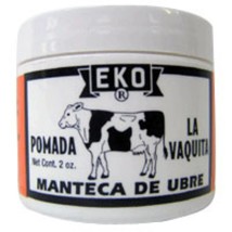 EKO Pomade Udder Butter La Vaquita Manteca de Ubre 2oz Hand Cream Moisturizer - £6.13 GBP