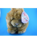 Puffkins Cinnamon The Cat Golden Tabby 5&quot; Puffkins Bean bag Mint with Tag - $18.93 CAD