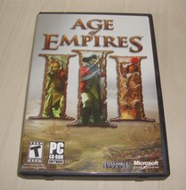 Age of Empires III - Vintage PC Computer Games, 2005 - £7.73 GBP