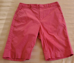 Ralph Lauren Golf Pink Cotton Long Shorts Size 8 Classic golf Fit - £15.50 GBP