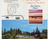 Emery&#39;s Cottages on the Shore Brochure &amp; Postcard Bar Harbor Maine  - £14.24 GBP