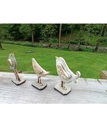 set of 3 bird shelf sitters - $336.27 MXN