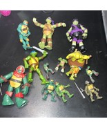 Lot Of 13 Teenage Mutant Ninja Turtles 2012 2013 2014 2015 Action Figure... - £33.11 GBP