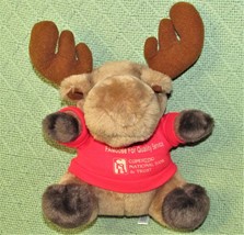 VINTAGE CNB NATIONAL BANK &amp; TRUST PROMO PLUSH FAMOOSE MOOSE STEVEN SMITH... - £12.58 GBP