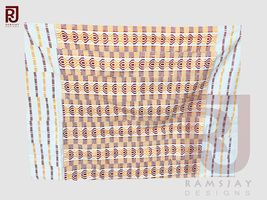 Ghana Kente Cloth Handwoven Kente Ghana Fabric Asante African Textiles 6... - £149.47 GBP