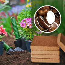 Coir Pellet Soil Coconut Fiber Coir Pellet Nutrient Soil Lightweight Plant Compr - £14.93 GBP