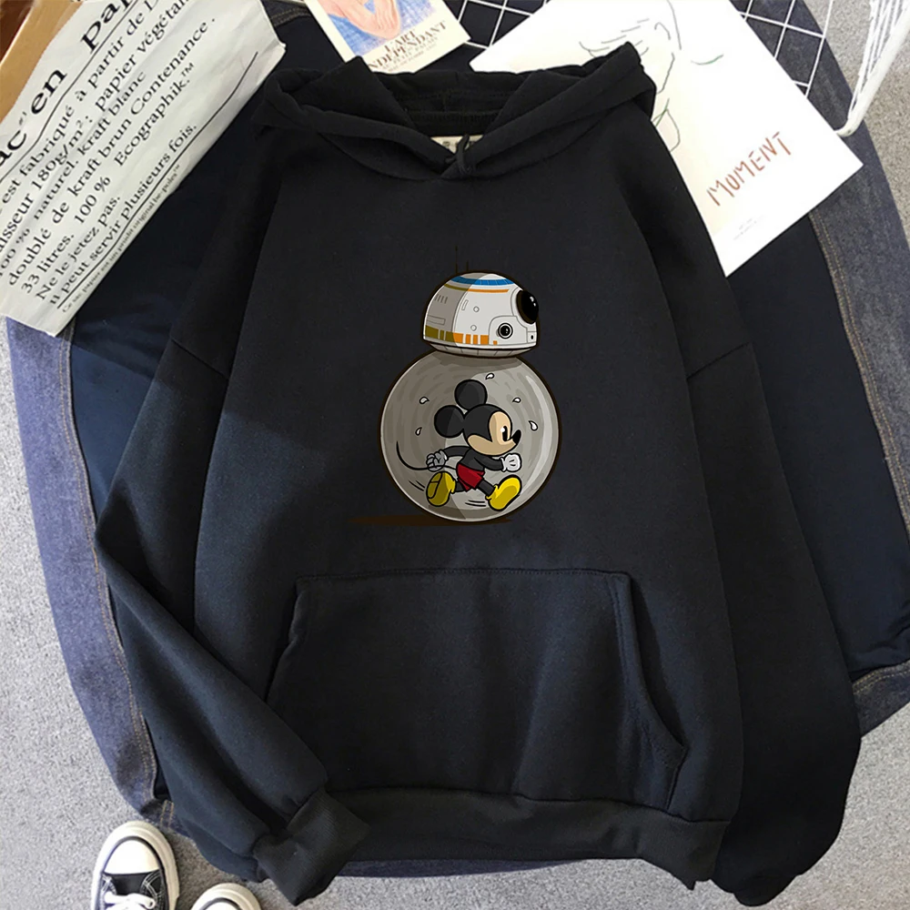   In The BB 8 Sweatshirt Men  Funny  Wars Hooded   Print Hoodies Male Hip Hop St - £71.99 GBP