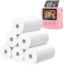 Anchioo Printer Paper, 6 Rolls For Kids Instant Print Camera, Hd Printing - £28.64 GBP