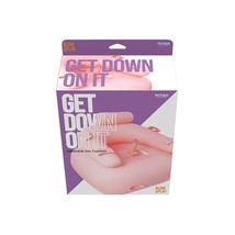 Get Down On It Inflatable Cushion w/Remote Controlled Dildo &amp; Wrist/Leg ... - £44.07 GBP