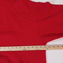 Jerzees NuBlend CMHS SOCCER Men's L Cotton Blend Red Hoodie Pullover Sweatshirt image 15